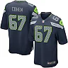 Zennovawear Landon Cohen 67 Seattle Seahawks YOUTH Team Color Game Jersey
