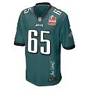 Zennovawear Lane Johnson 65 Philadelphia Eagles Super Bowl LIX Champions Patch 'New Orleans - Where Passion Ignites' EMBROIDERED Game Men Jersey...