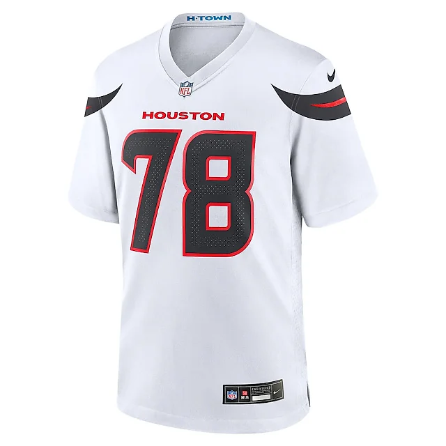 Zennovawear Laremy Tunsil 78 Houston Texans Game Men Jersey - White