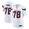 Zennovawear Laremy Tunsil 78 Houston Texans Game Men Jersey - White