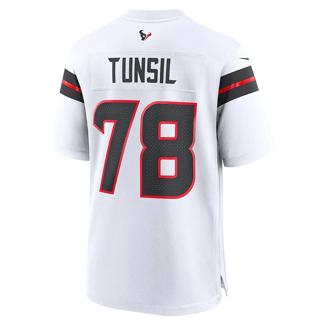 Zennovawear Laremy Tunsil 78 Houston Texans Game Men Jersey - White