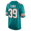 Zennovawear Larry Csonka 39 Miami Dolphins Men Retired Jersey - Aqua
