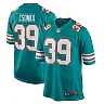 Zennovawear Larry Csonka 39 Miami Dolphins Men Retired Jersey - Aqua