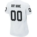 Zennovawear Las Vegas Raiders Women Custom Game Jersey - White