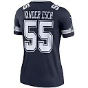 Zennovawear Leighton Vander Esch 55 Dallas Cowboys Women Legend Jersey - Navy