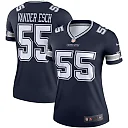 Zennovawear Leighton Vander Esch 55 Dallas Cowboys Women Legend Jersey - Navy