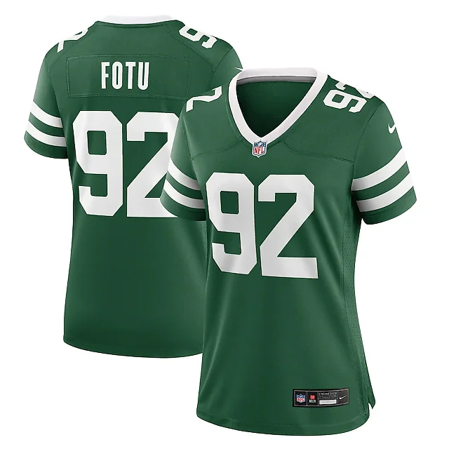 Zennovawear Leki Fotu 92 New York Jets Women's Team Game Jersey - Legacy Green