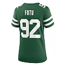 Zennovawear Leki Fotu 92 New York Jets Women's Team Game Jersey - Legacy Green