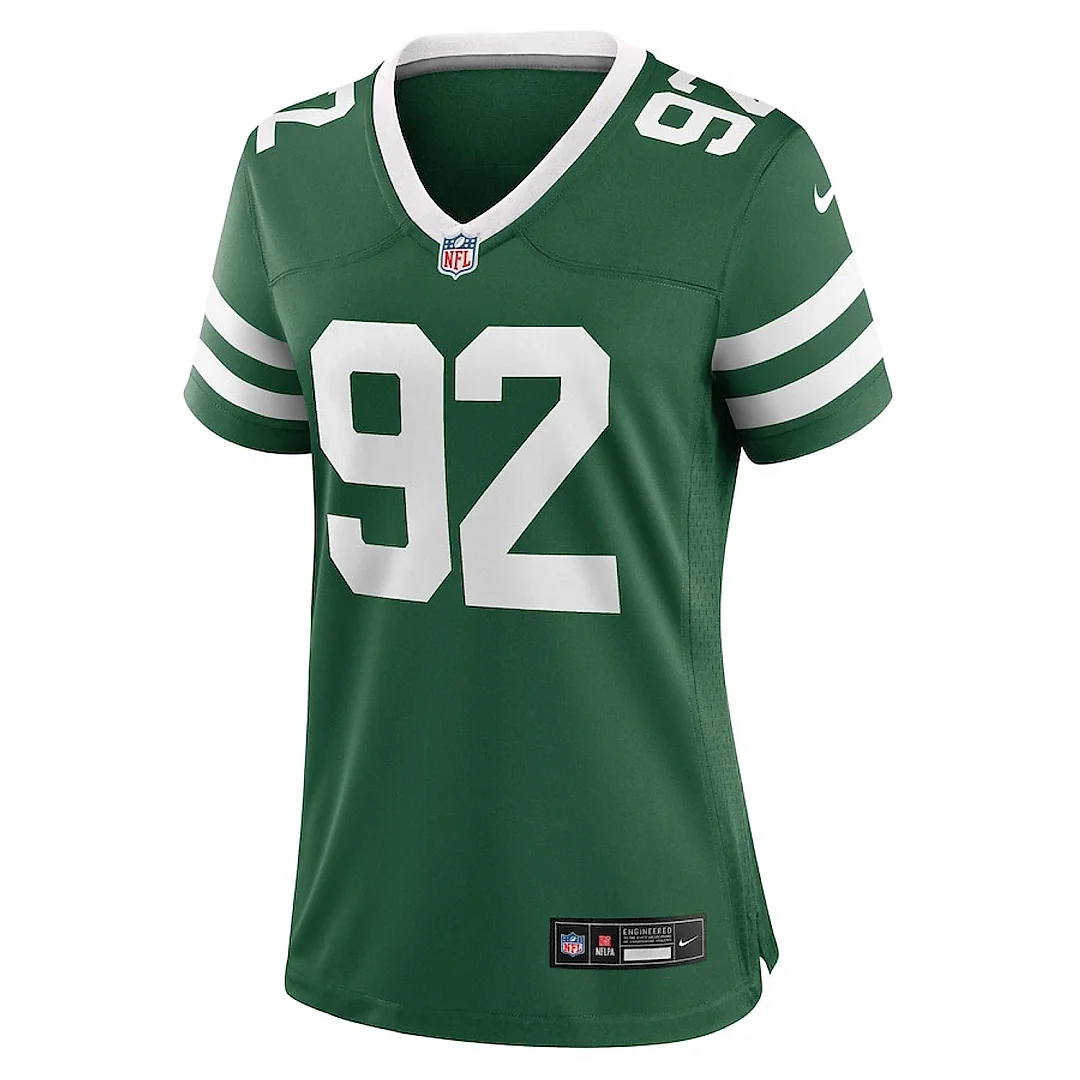 Zennovawear Leki Fotu 92 New York Jets Women's Team Game Jersey - Legacy Green
