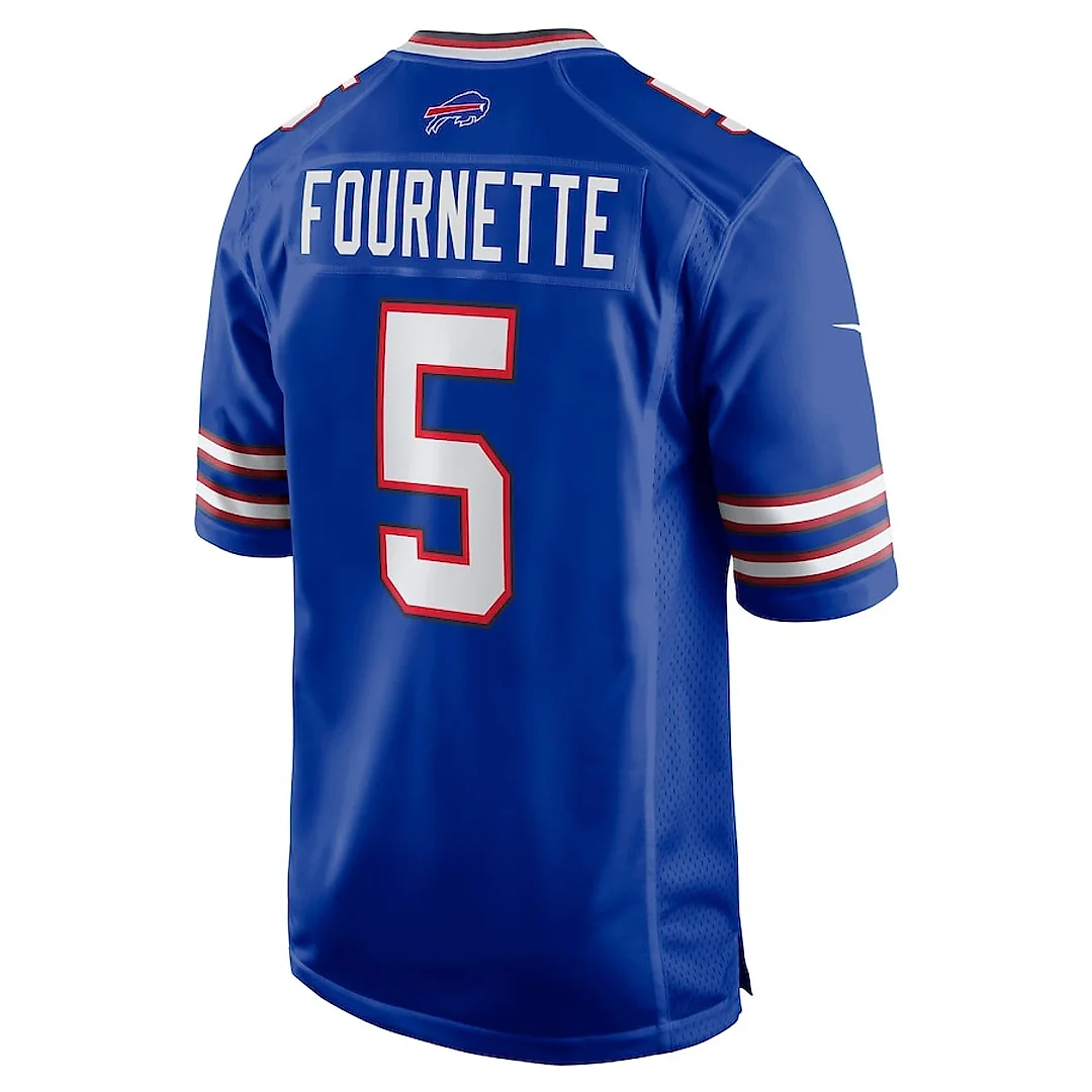 Zennovawear Leonard Fournette 5 Buffalo Bills Game Men Jersey - Royal