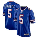 Zennovawear Leonard Fournette 5 Buffalo Bills Game Men Jersey - Royal