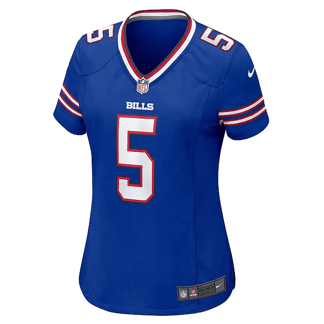 Zennovawear Leonard Fournette 5 Buffalo Bills Game Women Jersey - Royal