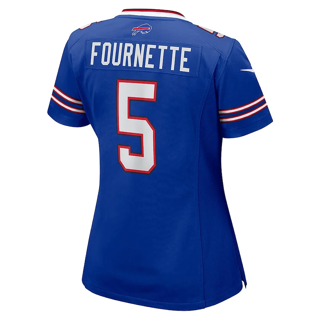 Zennovawear Leonard Fournette 5 Buffalo Bills Game Women Jersey - Royal