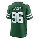 Zennovawear Leonard Taylor III 96 New York Jets Team Game Men Jersey - Legacy Green