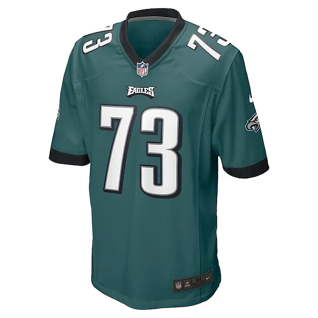 Zennovawear Le'Raven Clark 73 Philadelphia Eagles Game Men Jersey - Midnight Green