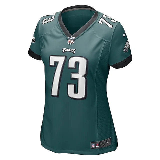 Zennovawear Le'Raven Clark 73 Philadelphia Eagles Game Women Jersey - Midnight Green