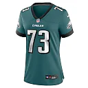 Zennovawear Le'Raven Clark 73 Philadelphia Eagles Women's Team Game Jersey - Midnight Green