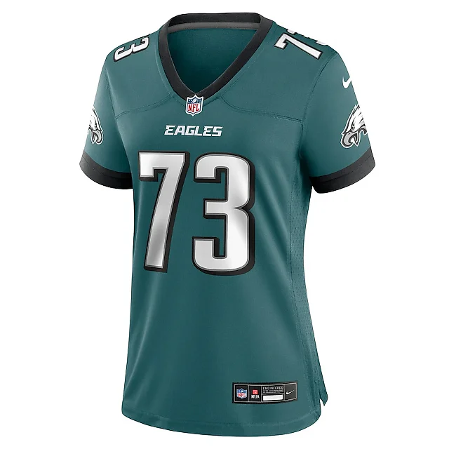 Zennovawear Le'Raven Clark 73 Philadelphia Eagles Women's Team Game Jersey - Midnight Green