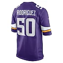 Zennovawear Levi Drake Rodriguez 50 Minnesota Vikings Game Men Jersey - Purple