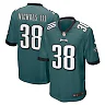 Zennovawear Lew Nichols III 38 Philadelphia Eagles Game Men Jersey - Midnight Green