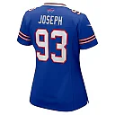 Zennovawear Linval Joseph 93 Buffalo Bills Women Game Jersey - Royal