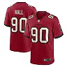 Zennovawear Logan Hall 90 Tampa Bay Buccaneers Game Men Jersey - Red