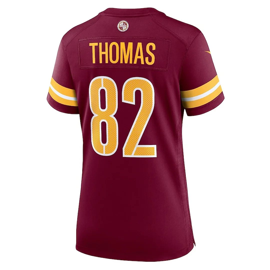 Zennovawear Logan Thomas 82 Washington Commanders Women Game Jersey - Burgundy