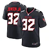 Zennovawear Lonnie Johnson Jr. 32 Houston Texans Team Game Men Jersey - Navy