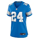 Zennovawear Loren Strickland 24 Detroit Lions Women's Team Game Jersey - Blue