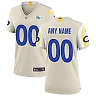 Zennovawear Los Angeles Rams Women Custom Game Jersey - Bone