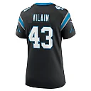 Zennovawear Luiji Vilain 43 Carolina Panthers Game Women Jersey - Black