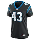 Zennovawear Luiji Vilain 43 Carolina Panthers Game Women Jersey - Black