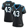 Zennovawear Luiji Vilain 43 Carolina Panthers Game Women Jersey - Black