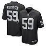 Zennovawear Luke Masterson 59 Las Vegas Raiders Team Game Men Jersey - Black