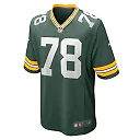 Zennovawear Luke Tenuta 78 Green Bay Packers Men Home Game Jersey - Green