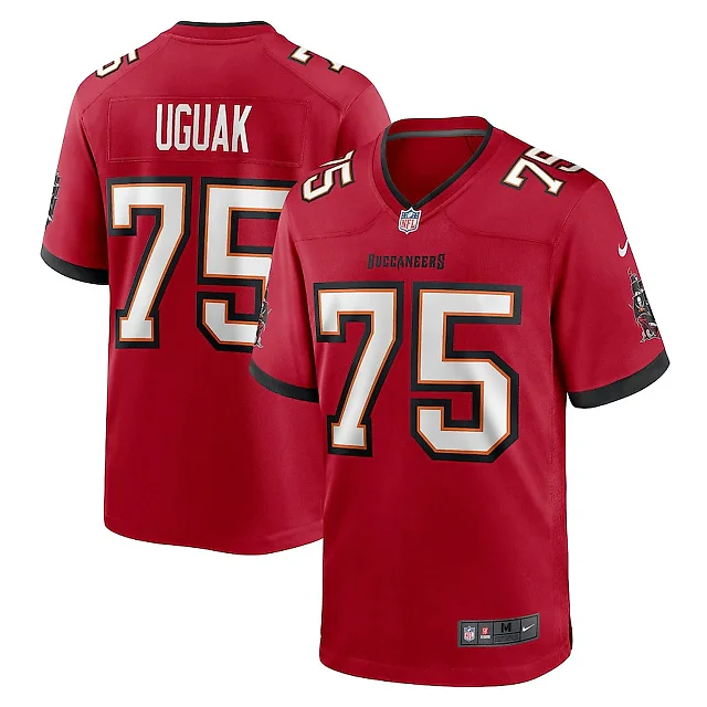 Zennovawear Lwal Uguak 75 Tampa Bay Buccaneers Game Men Jersey - Red
