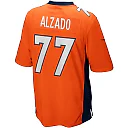 Zennovawear Lyle Alzado 77 Denver Broncos Men Game Retired Jersey - Orange