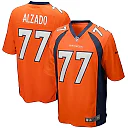 Zennovawear Lyle Alzado 77 Denver Broncos Men Game Retired Jersey - Orange