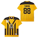 Zennovawear Lynn Swann 88 Pittsburgh Steelers Retro Throwback Legacy Men Jersey - Black/Yellow
