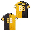 Zennovawear Lynn Swann 88 Pittsburgh Steelers Two-Toned Retro Throwback Men Jersey - Black/Yellow