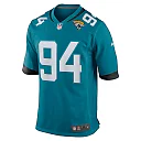 Zennovawear Maason Smith 94 Jacksonville Jaguars Team Game Men Jersey - Teal