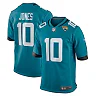 Zennovawear Mac Jones 10 Jacksonville Jaguars Alternate Game Men Jersey - Teal