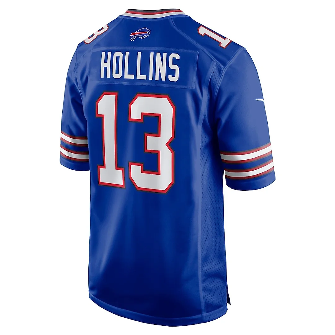 Zennovawear Mack Hollins 13 Buffalo Bills Game Men Jersey - Royal