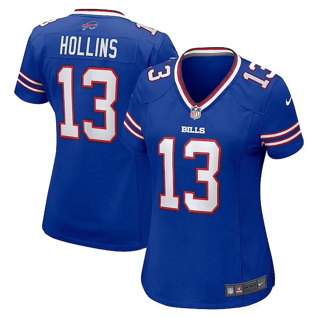 Zennovawear Mack Hollins 13 Buffalo Bills Women's Game Jersey - Royal