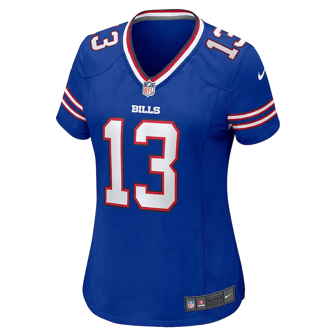 Zennovawear Mack Hollins 13 Buffalo Bills Women's Game Jersey - Royal
