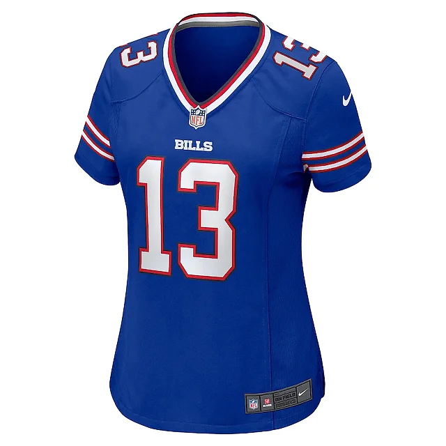 Zennovawear Mack Hollins 13 Buffalo Bills Women's Game Jersey - Royal