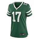 Zennovawear Malachi Corley 17 New York Jets Women's Team Game Jersey - Legacy Green