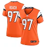 Zennovawear Malcolm Roach 97 Denver Broncos Women's Team Game Jersey - Orange