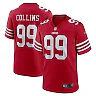 Zennovawear Maliek Collins 99 San Francisco 49ers Game Men Jersey - Scarlet