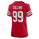Zennovawear Maliek Collins 99 San Francisco 49ers Women's Game Jersey - Scarlet